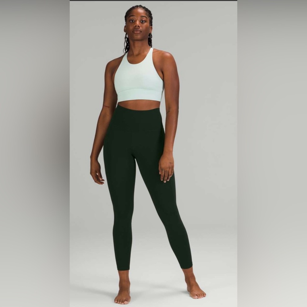 Lululemon NWT Align High Rise Pant Leggings 25” With Pockets Forest Green Size 0 - Picture 4 of 12